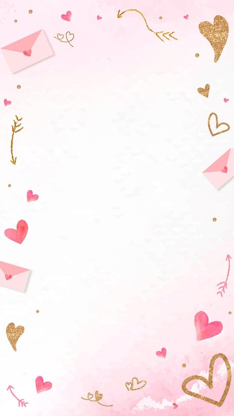 Valentines Card Template, Valentines Day Border, Valentine Invitations, Valentines Wallpaper Iphone, Valentine Template, Background Wedding, Wedding Invitation Background, Frame Pink, Happy Birthday Wallpaper