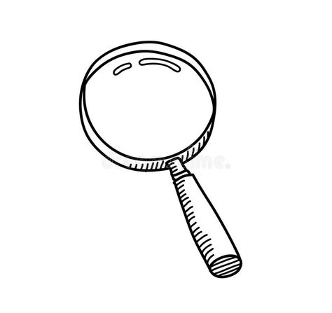 Magnifying Glass doodle. A hand drawn vector doodle illustration of a magnifying , #AFFILIATE, #doodle, #hand, #Magnifying, #Glass, #drawn #ad Magnifying Glass Tattoo Small, Magnifying Glass Aesthetic, Magnifying Glass Tattoo, Magnifying Glass Drawing, Glasses Doodle, Magnifying Glass Logo, Magnifying Glass Illustration, Glasses Drawing, Magnifying Glass Icon