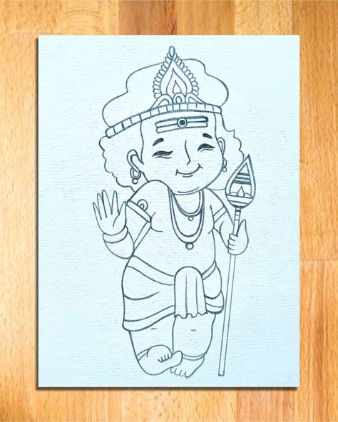 Easy Lord Kartikeya Drawing for Beginners | Lord Kartikeya/Murugan Drawing Step by Step || lord kartikeya drawing, how to draw lord kartikeya, easy drawing of lord murugan, lord murugan pencil drawing, lord murugan drawing, lord kartikeya pencil sketch, lord murugan pencil drawing, art videos, pencil sketch for beginners, pencil drawing for beginners, drawing of god, hindu god drawing, simple drawing, vivek art academy. Murugan Mandala Art, Murugan Drawing Pencil Easy, Murugar God Drawing, Murugan Pencil Drawing Images, Murugan Drawing Images, Easy God Drawings For Beginners, God Sketch Pencil Easy, Murugan Drawing Pencil, Lord Murugan Drawing