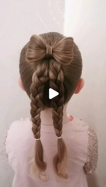 the_follin_tribe_hair on Instagram: "Super cute and super easy now hairstyle 😍" Very Easy Hairstyles For Long Hair, Kids Hair Styles Girls, Cute Hairstyles For Girls With Long Hair, Girls School Hairstyles Easy, Easy Hair Styles For Little Kids, Easy Girl Hair Styles, Girl Updos Kids Easy Hairstyles, Toddler Long Hairstyles Girl