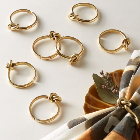 Brass Napkin Rings, Diy Gold Napkin Rings, Modern Napkin Rings, Wedding Napkin Rings, Serviette Rings, Elegant Napkin Rings, Thanksgiving Napkin Rings, Napkins Rings, Gold Napkin Rings