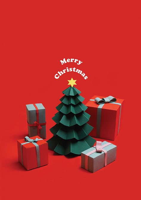 To gift or to keep on Behance Natal, Merry Christmas And Happy Holidays, Christmas Campaign, Paper Art Projects, Christmas Promotion, Christmas Shoot, Display Banners, Holiday Photography, Christmas Hamper