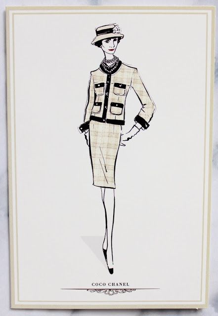 Celebrating Women - Coco Chanel Coco Chanel Designs Dresses, Coco Chanel Original Designs, Chanel Design Sketch, Chanel Black And White Outfits, Chanel Sketches Fashion, Coco Chanel Fashion Outfits, Coco Chanel Black And White, Chanel Fashion Illustration, Coco Chanel Sketches