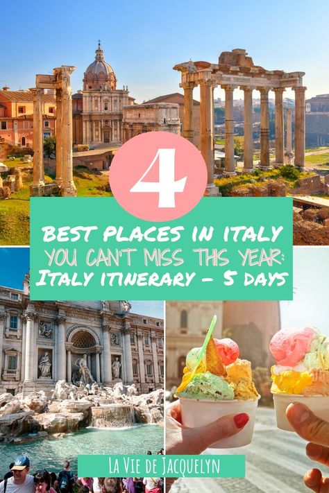 best places in Italy Italy In 5 Days, Italy 5 Day Itinerary, 5 Day Italy Itinerary, 3 Days In Italy, 5 Days In Italy Itinerary, 4 Days In Italy, Italy Itenery, 5 Days In Italy, Italy Itinerary 1 Week