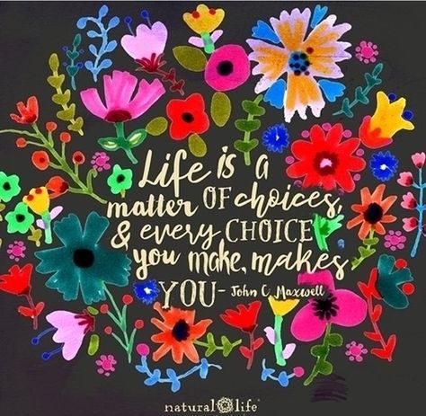 Life is a matter of choices and every choice you make, makes you. #goodquote #quote #quotestoliveby Happy Thoughts, Chances Quotes, Taking Chances Quotes, Natural Life Quotes, Chance Quotes, Taking Chances, Future Self, Motiverende Quotes, Natural Life