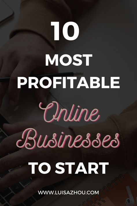What are the TEN best online businesses to start? Here's a list of profitable online business ideas and online business tips! #onlinebusiness #startabusiness #businessideas #quityourjob #onlinebusinessideas Businesses To Start, Business To Start, Best Business To Start, Online Business Tips, Online Business Plan, Family Quotes Inspirational, Business Ideas For Beginners, Ebay Account, Online Business Ideas