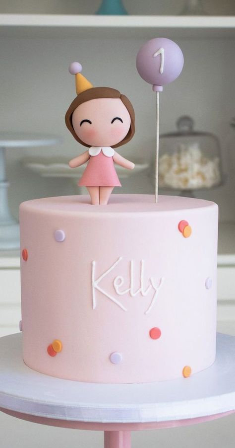 55+ Cute Cake Ideas For Your Next Party : Simple & Cute 1st Birthday Cake New Cake Trends 2023, Cake 2023 Trend, Simple 1st Birthday Cake, 3rd Birthday Cakes For Girls, Cake Ideas 2023, Cute Cake Ideas, Birthday Cake Cute, Baby 1st Birthday Cake, 2023 Cake