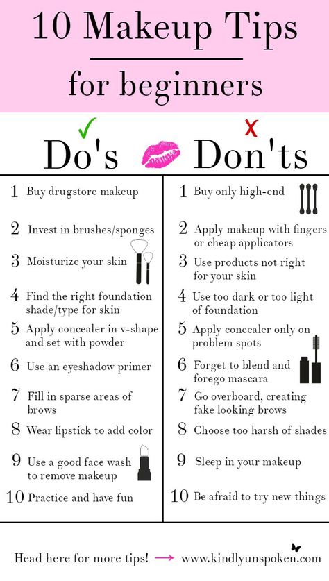 10 Makeup Tips for Beginners (Do's and Don'ts) Make Up Tricks, Messy Bun Anleitung, Kuas Makeup, Make Up Diy, Make-up Kit, Makeup Order, Makeup Brushes Guide, Smink Inspiration, Makeup 101