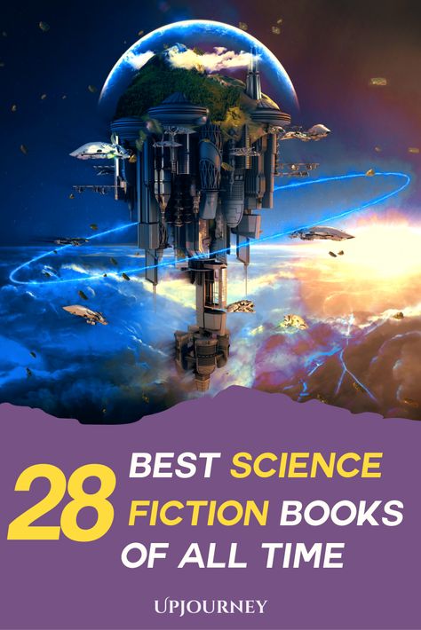 Science fiction is the literature of change. If you're interested on reading more Sci Fi books and novels, we've listed 28 of the best Sci-Fi books of all time! Check out this list. #books #bookstoread #scifi Books Science Fiction, Scifi Books Reading Lists, Science Fiction Books Reading Lists, Best Science Fiction Books, Sci Fi Books To Read, Best Sci Fi Movies, Scifi Novels, Best Sci Fi Books, Book Recommendations Fiction