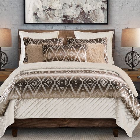 Aztec Bedding, Rustic Bedding Sets, Aztec Patterns, Modern Southwestern, Lodge Look, Western Bedding, Couch Fabric, Luxury Bedding Set, Rustic Bedding