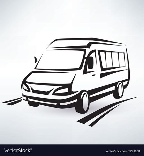 Vw Lt 35, Camper Drawing, Camper Logo, Van Drawing, Trailer Logo, Bus Drawing, Transportation Logo, Turkish Van Cats, شرم الشيخ