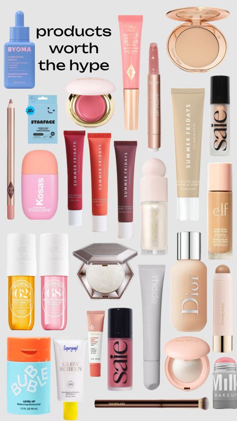 Products that are worth the hype #wishlist #beauty #makeup #sephora #gifts #inspo #outfitinspo #musthaves Products Worth The Hype, Sephora Birthday Gift, Glam Aesthetic, Makeup Sephora, Sephora Skin Care, Makeup Bag Essentials, Makeup Tut, Dope Makeup, Pinterest Makeup