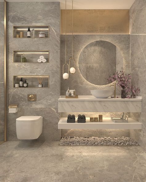 BATHROOM AT PALM HILLS VILLA on Behance Modern Bedroom Bathroom, Bathroom Designs Luxury, Morden Bathroom Interior Design, Behance Bathroom Design, Behance Interior Bathroom, Spa Bathroom Design Luxury, Small Bathroom Ideas Luxury, Resort Bathroom Ideas, Master Bathrooms 2024