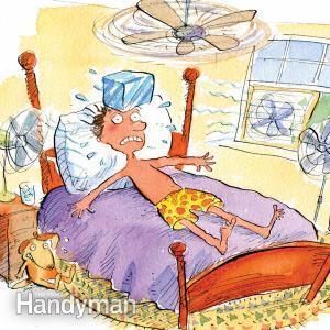 Home Air Cooling Tips: Window air conditioners or central air aren't the only way to cool down a hot house. Check out these alternative solutions for making your house more comfortable. Heat Humor Hilarious Summer, Hvac Humor, Wall Ac Unit, Kalle Anka, Wall Air Conditioner, Ductless Air Conditioner, Split System Air Conditioner, Whole House Fan, Furnace Repair