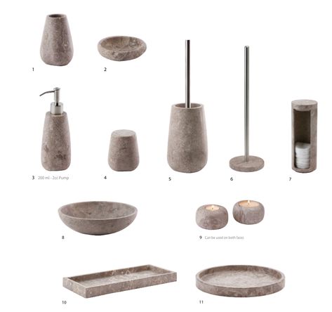 Terazzo Bathroom, Antique Hand Tools, Soap Liquid, Decoration Beton, Bad Accessoires, Stone Products, Bathroom Inspiration Decor, Hus Inspiration, Bathroom Accessory Set