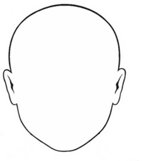 Blank Faces Drawing Page Printable — Crafthubs - ClipArt Best - ClipArt Best Plain Coloring Pages, Blank Mask Drawing, Blank Mask Template, Plain Face Drawing, Cartoon Face Template, Drawling Templets People, Blank Face Drawing, Head Template Drawing, Face Template Drawing