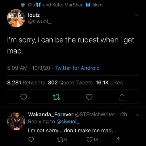 Im Mad Tweets, When Im Mad Quotes, Mad Twitter Quotes, Quotes To Make Him Mad, Mad Tweets, Mad Quotes, Im Mad At You, Dont Get Mad, Facebook Quotes