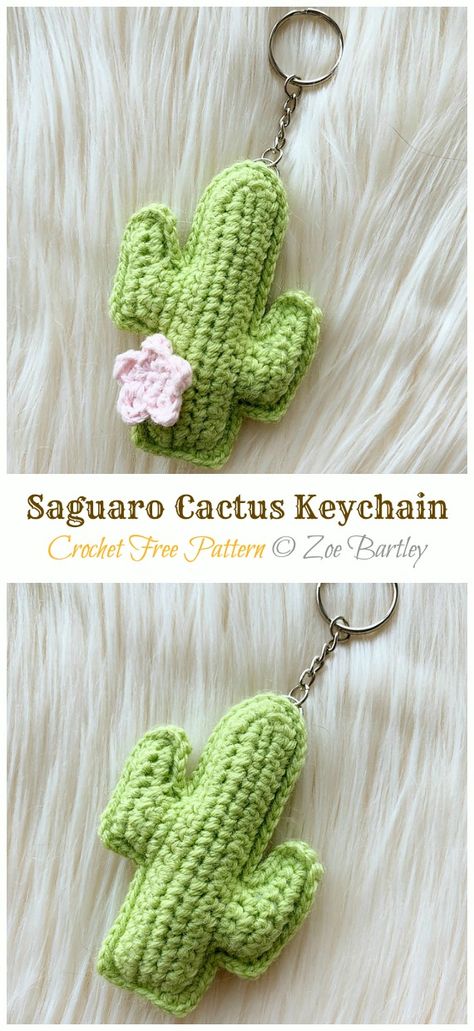 Amigurumi Mini Cactus Keychain Crochet Patterns - Crochet & Knitting Saguaro Cactus Crochet Pattern, Crochet Mini Keychain Amigurumi Patterns, Amigurumi Crochet Keychain Free Pattern, Crochet Chicken Keychain Pattern, Mini Crochet Cactus, Amigurumi Keyring Free Pattern, Crochet Free Patterns Amigurumi Keychains, Crochet Cactus Keychain Free Pattern, Crochet Patterns Cactus