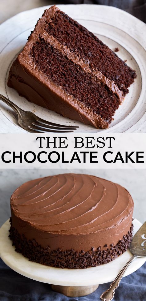 Six Sisters Chocolate Cake, Chocolate Cake And Chocolate Frosting, Recipe Cake Chocolate, Cheesecake Factory Chocolate Cake Recipe, Martha Stewart Chocolate Cake Recipe, Chocolate Bakery Cake, Brownie Chocolate Cake Recipe, Birthday Cake Chocolate Frosting, Firm Chocolate Cake Recipe