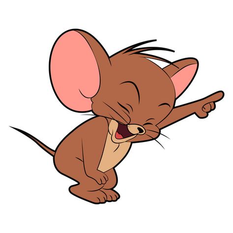 Jerry the brown mouse has fun laughing because he joked about Tom. The funny cartoon sticker with Laughing Jerry! Tom And Jerry Baby, Cartoons Jerry, Jerry Images, Tom And Jerry Funny, Laugh Cartoon, Hug Stickers, Tom Et Jerry, Tom And Jerry Pictures, Tom And Jerry Wallpapers