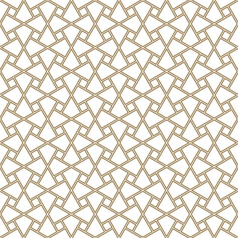 Geometric Pattern Design Simple, Moroccan Prints, Art Deco Pattern Design, Nikah Certificate, Islamic Design Pattern, Gold Geometric Pattern, Geometric Ornament, Blackwork Patterns, Ornament Drawing