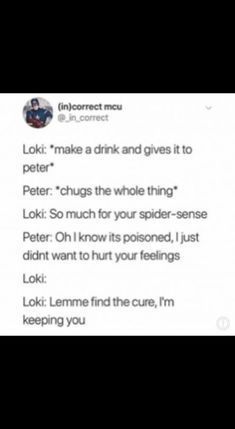 The Parker curse continues to plague Peter and it doesn't help when t… #fanfiction #Fanfiction #amreading #books #wattpad Funny Disney, Ms. Marvel, Avengers Humor, Funny Marvel Memes, Dc Memes, Dc Movies, Avengers Memes, Ms Marvel, Marvel Jokes