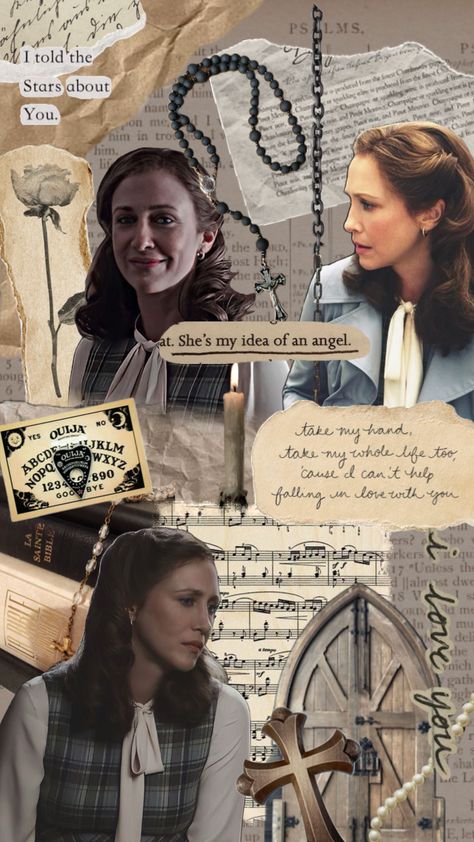 lorraine warren aesthetic Lorraine, Lorraine Warren Aesthetic, Warren Aesthetic, Lorraine Warren, Vera Farmiga, Bobby Brown, The Conjuring, Good Movies