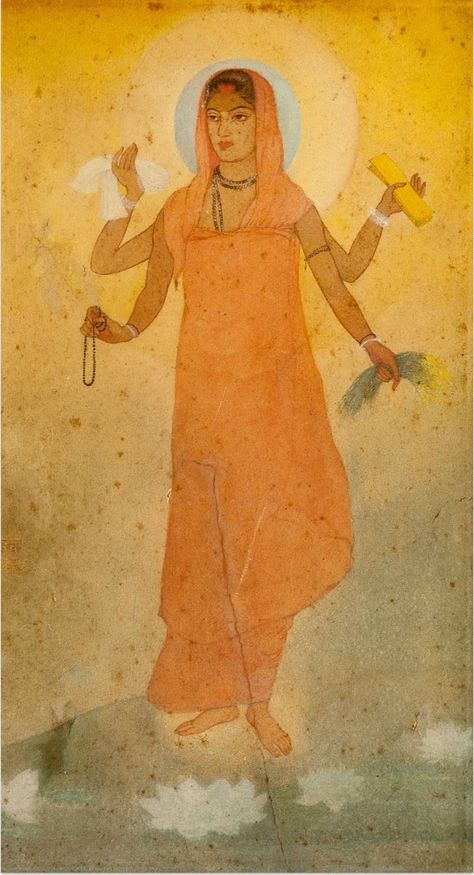 India, Art, Paintings, Abanindranath Tagore, Bharat Mata