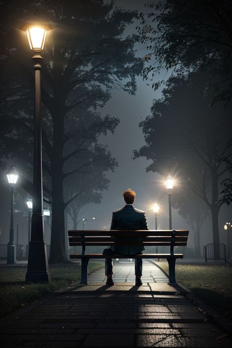 a bench under a street light in the dark, autodesk 3ds max, point-and-click adventure game, dark backround, slender man, time travelers appear in a park, lampposts, headlights, sitting alone, invisible man, foggy and atmospheric, man sitting facing away

مقعد تحت ضوء الشارع في الظلام، أوتوديسك 3ds max، لعبة مغامرة بالإشارة والنقر، الخلفية المظلمة، رجل نحيل، يظهر المسافرون عبر الزمن في حديقة، أعمدة الإنارة، المصابيح الأمامية، الجلوس بمفرده، رجل غير مرئي، ضبابي وجوي، رجل يجلس في مواجهة بعيدا Sitting In Rain, Sitting In Darkness, Us Dollars Wallpaper, Photo Book Inspiration, Dramatic Background, Standing In The Rain, Dove Pictures, Beautiful Profile Pictures, Dark Street