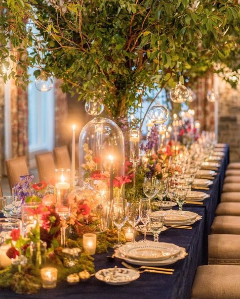 Fall Garden Theme Party, Fairytale Table Setting, Whimsical Wedding Theme Indoor, Garden Themed Table Decor, Garden Party Indoors Decorations, Ethereal Garden Party, Garden Party Aesthetic Wedding, Garden Centerpiece Outdoor, Indoor Garden Party Ideas