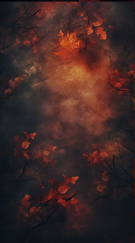 Nature, Fire Art Aesthetic, Portrait Background Aesthetic, Aesthetic Thumbnail Background, Background Poster Film, Brown And Red Wallpaper, Warm Background Aesthetic, Dark Autumn Wallpaper, Warriors Background