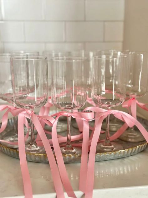 23 Super Fun 21st Birthday Ideas For An Epic Birthday Party - The Girly System Pink Table Set Up Birthday, Pink Bachelorette Drinks, Pretty In Pink Party Decorations, Girly Table Settings, 21 Pink Birthday Ideas, 21st Birthday Ideas Themes Pink, Pink Birthday Pool Party, 21 Birthday Brunch, 21 Birthday Table Decorations