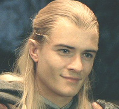 Ok If he has to be blond, here's my choice, even with pointy ears...maybe especially with pointy ears.  <3 Lotr Characters, Lotr Legolas, Orlando Bloom Legolas, Legolas And Tauriel, Imprimibles Harry Potter, Legolas And Thranduil, Tolkien Elves, Bilbo Baggins, Tauriel