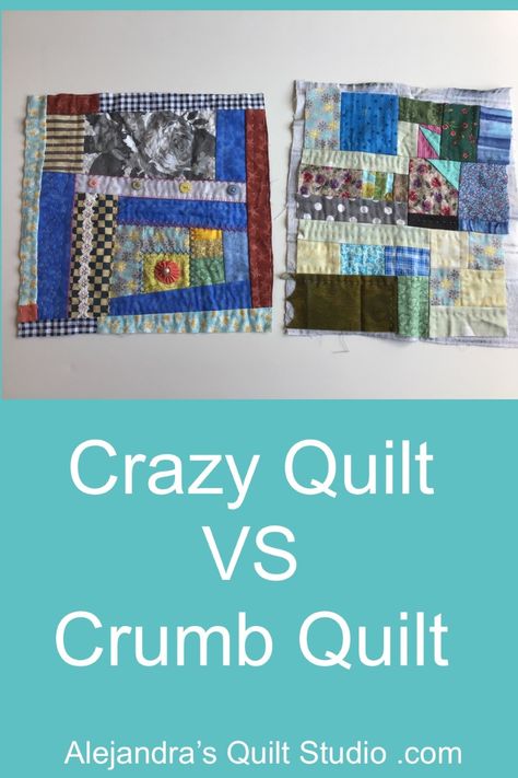 Patchwork, Strip Quilts Ideas Fabric Scraps, Crazy Quilt Projects, Crazy Scrap Quilts, Crumb Quilt Ideas, Crazy Quilt Tutorials How To Make, Crumb Quilt Blocks, How To Make A Crumb Quilt, Crumb Quilting Ideas