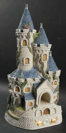 Miniature Castle Diy, Fairy Castle Diy, Ceramic Castle, Castle Diorama, Clay Castle, Castle Miniature, Cottage Castle, Fairy Castles, Castle Sculpture
