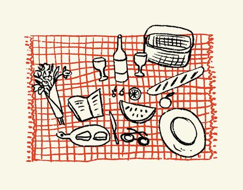 Picnic Print ~ Digital Download — Chez Núñez