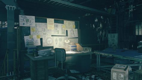 ArtStation - QUANTUM BREAK environments , Nazareno Urbano Detectives Office, Old Hollywood Theme, Quantum Break, 3d Modeling Tutorial, Mood And Tone, Good Environment, Futuristic Art, Interior Concept, Fantasy Setting