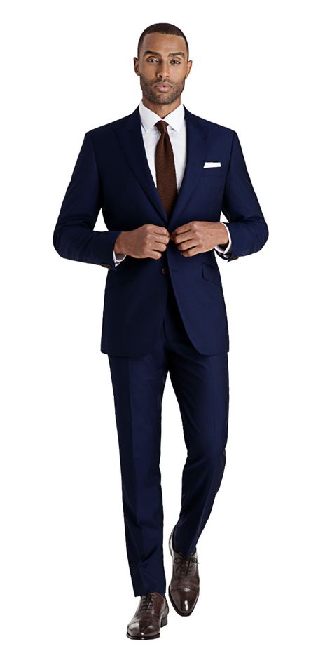 Persian Blue Herringbone Suit | Black Lapel Bilik Permainan, Mens Suits Black, Suits Black, Suit Combinations, Herringbone Suit, Mens Dress Outfits, Blue Suit Men, Beige Suits, Suits Men