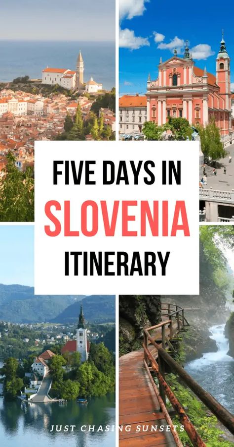 5 Days in Slovenia: See it all with this 5 Day Slovenia Itinerary - Just Chasing Sunsets Slovenia Itinerary, Soca Valley, Slovenia Travel, Chasing Sunsets, Eastern Europe Travel, Lake Bled, Voyage Europe, European Vacation, European Destinations