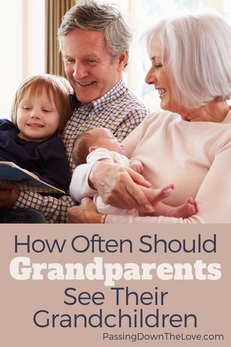 The question: "How often should Grandparents see their Grandchildren?".  When is it too much or not enough? Finding the balance is key. First Time Grandparents, Grandparents Activities, Balance Is Key, First Time Grandma, Grandparents Quotes, Grandma Quotes, New Grandparents, New Grandma, Family Dynamics