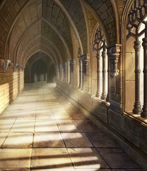 Corridors of the Castle Five Kingdoms, Medieval Kingdom, Background Layout, Castle Background, Medieval Aesthetic, Choices Game, Chateau Medieval, Episode Backgrounds, Fantasy Rooms