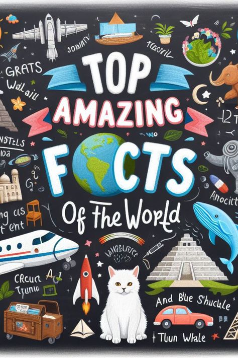 Top 11 Amazing Facts of the World for Curious Students Weird Fun Facts, Text Structure Activities, The Library Of Babel, Science Facts Mind Blown, Fun Facts Mind Blown, Great Pacific Garbage Patch, Curious Facts, Thought Experiment, Text Structure