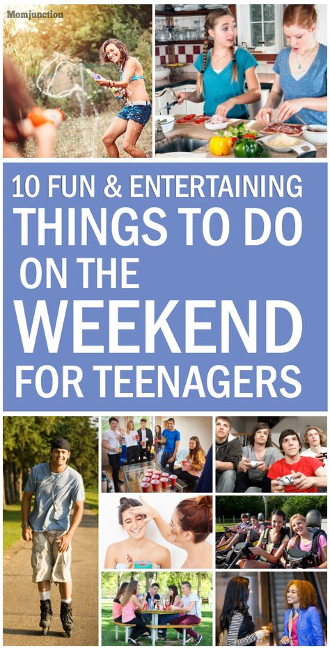 Are you searching some interesting and fun things to do on the weekend for teenagers? Yes, then here is the list for you! Read on and break your teen's boredom! Teenager Things To Do, Teenager Activities, Family Weekend Activities, Kids Activities At Home, Family Bonding Activities, Teen Stuff, Teen Fun, Parenting Teenagers, Activities For Teens