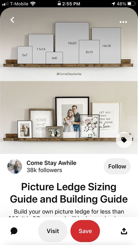 How To Decorate Shelf Above Couch, Floating Shelves Above Sofa Living Room, Living Room Floating Shelf Above Couch, Picture Ledge Stairs, Pictures Shelf Ideas, Photo Frames On Console Table, Above Bed Picture Ledge, Floating Shelves With Pictures Living Room, Shelf With Picture Frames Above Couch