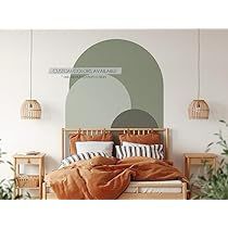 Mural Headboard, Stick Arch, Boho Mural, Decal Headboard, Bed Arch, Arch Sticker, Painting Above Bed, Arch Wall Decal, Wall Behind Bed