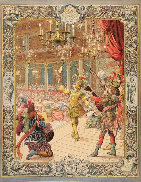 Instead of an iron fist, King Louis XIV ruled with his dancing shoes.In 1692, a  young  French  aristocrat  visiting  King  Louis  XIV’s royal court was asked if he knew how to dance. The cocky  aristocrat,  who  went  by  Montbron,  replied  with  characteristic  overconfidence,  gloating  enough  to  attract  the attention of other courtiers. Rookie mistake. It wasn’t long before the room of nobles asked him to prove it. It was a truth universally acknowledged that a man... Sun King, Dancing King, Medieval Tapestry, French History, A2 Poster, King Art, Louis Xiv, Beautiful Wall Art, Versailles