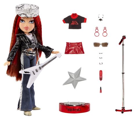 Bratz 20th Anniversy; Rock Angelz Roxxi Reproduction Fashion Dolls, Roxxi Bratz, Bratz Rock Angelz, Grace Burgess, Celebrity Couple, Outfits Accessories, Celebrity Couples, Beautiful Dolls, Passion For Fashion