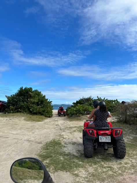 Beach atvs Caribbean Caribbean Lifestyle, Summer Feed, Tropical Lifestyle, Adventure Summer, St Maarten, Beach Adventure, Aesthetic Summer, Beach Vibes, Beach Vibe