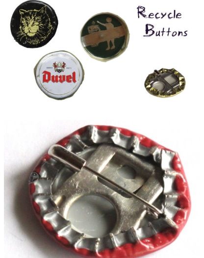 Punk Jackets Diy, Diy Pins For Backpack, Grunge Crafts, Punk Fashion Diy, Recycled Buttons, Punk Pants, Pop Tabs, Diy Crafts To Do, Easy Diy Art