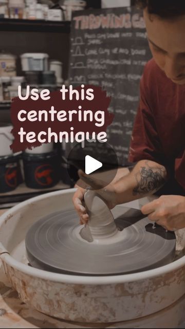 Beginner Clay Wheel Projects, How To Use A Pottery Wheel, Throwing Ceramics Pottery Wheel, Beginner Wheel Throwing, Pottery On Wheel Ideas, How To Throw Pottery On A Wheel, Pottery Wheel Projects Inspiration, Beginner Throwing Pottery, Pottery Wheel Projects For Beginners